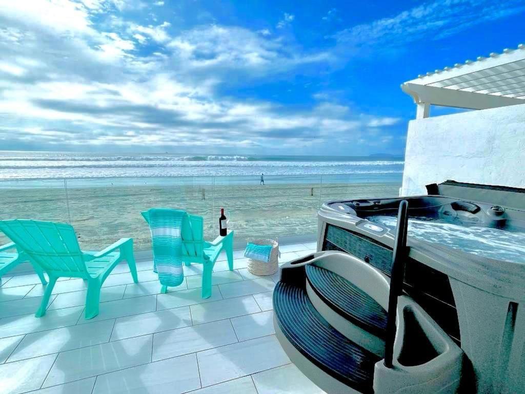 Quinta Pacifica Beachfront Villas Rosarito Esterno foto